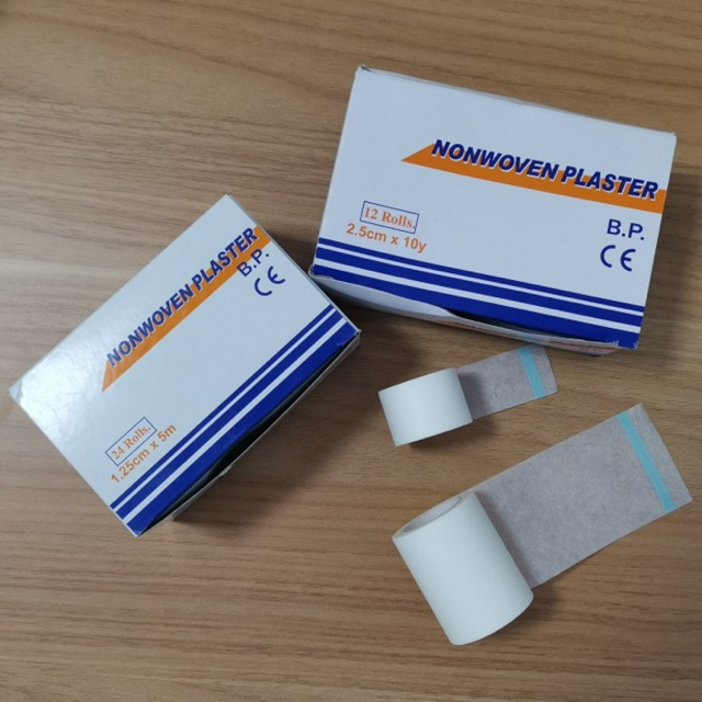 Nonwoven porous tape
