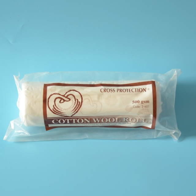 Cotton wool roll