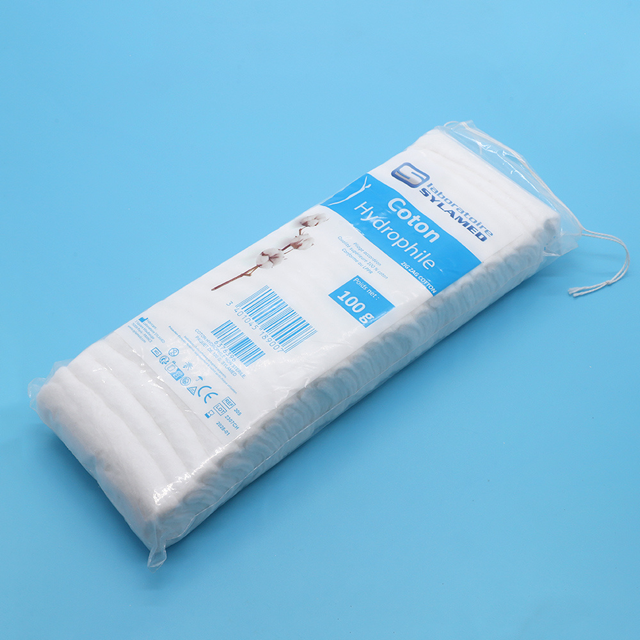 Zigzag cotton wool