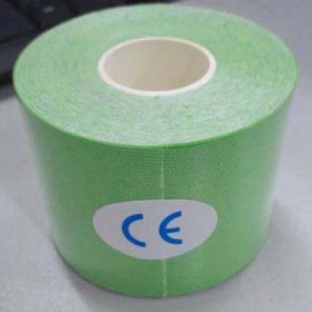 Kinesiology tape (cotton/synthetic/nylon) plain precut IY strip