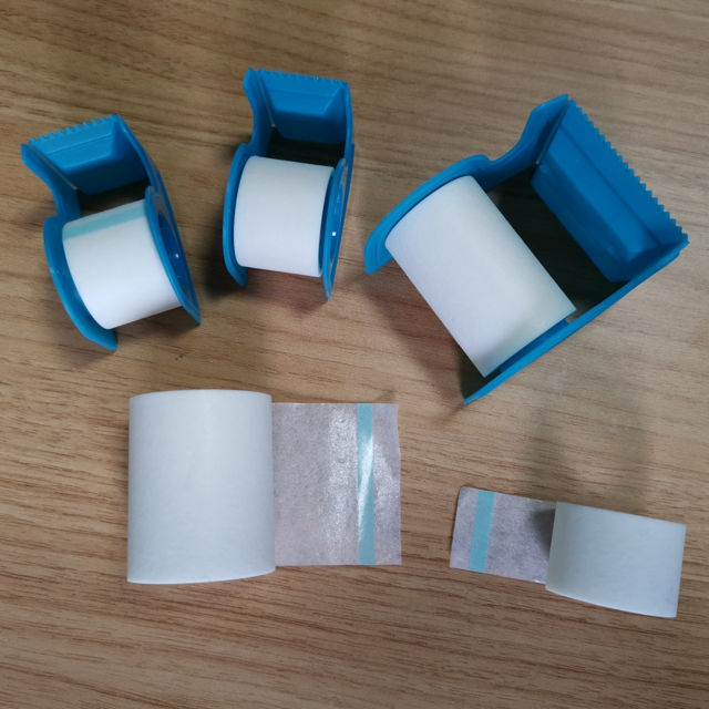 Nonwoven porous tape
